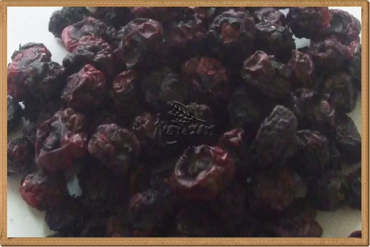 kurutulmuş blueberry