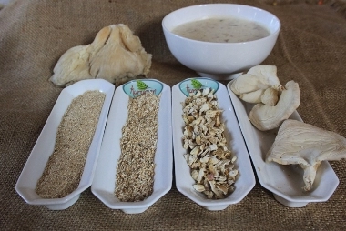 kurutulmuş mantar tozu