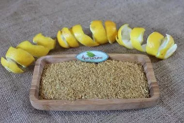 lemon peel powder